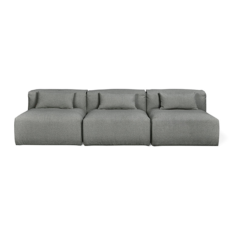 Armless Module Sofa Nest Modular 3-Piece Armless Sofa – Hausful