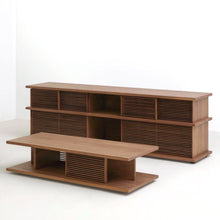 Load image into Gallery viewer, Plank High Media Unit - 83” - Hausful