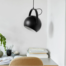 Load image into Gallery viewer, Ball Pendant with Adjustable Handle - Black - Hausful