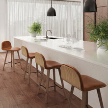 Load image into Gallery viewer, Avery Bar Stool - Leather - Hausful