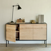 Load image into Gallery viewer, Oak Blackbird Sideboard - 59&quot; - Hausful