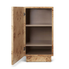 Load image into Gallery viewer, Burl Side Table with Storage - Hausful