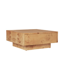 Load image into Gallery viewer, Burl Storage Coffee Table - Hausful