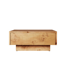 Load image into Gallery viewer, Burl Storage Coffee Table - Hausful