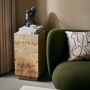 Burl Side Table - Hausful