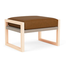 Load image into Gallery viewer, Chiara Ottoman - Leather - Hausful