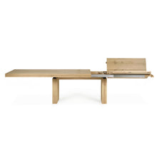 Load image into Gallery viewer, Oak Double Extendable Dining Table - 79&quot; to 118&quot; - Hausful