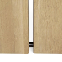Load image into Gallery viewer, Oak Double Extendable Dining Table - 79&quot; to 118&quot; - Hausful