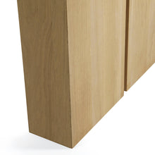 Load image into Gallery viewer, Oak Double Extendable Dining Table - 79&quot; to 118&quot; - Hausful