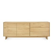 Load image into Gallery viewer, Oak Wave Sideboard - 81&quot;