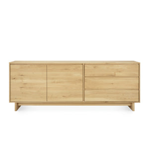 Oak Wave Sideboard - 81"