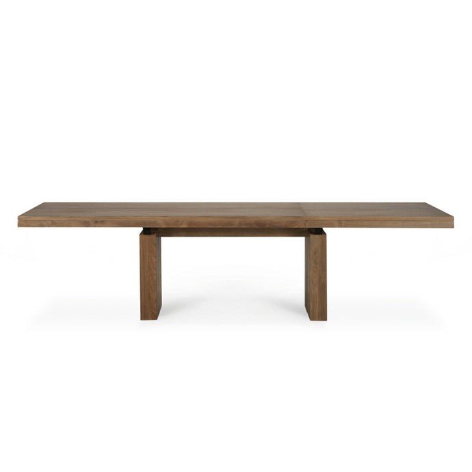 Teak Double Extendable Dining Table- 79