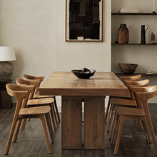 Load image into Gallery viewer, Teak Double Extendable Dining Table- 79&quot; to 118&quot; - Hausful