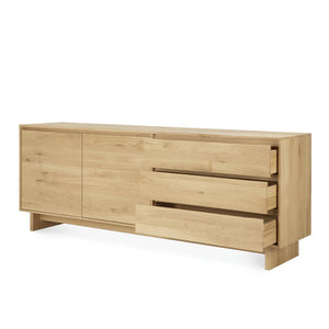 Oak Wave Sideboard - 81"