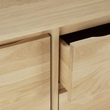 Load image into Gallery viewer, Oak Wave Sideboard - 81&quot;