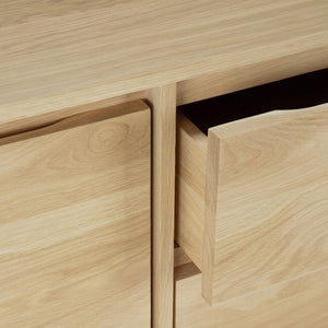 Oak Wave Sideboard - 81"