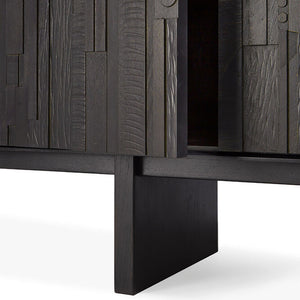 Teak Mosaic Sideboard - Hausful