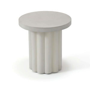 Sculptural End Table - Hausful