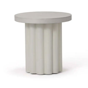 Sculptural End Table - Hausful