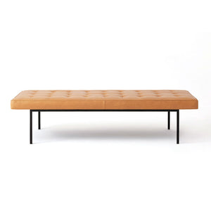 Bank Wide Bench - Leather - Hausful