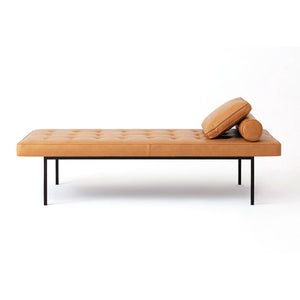 Bank Wide Bench - Leather - Hausful