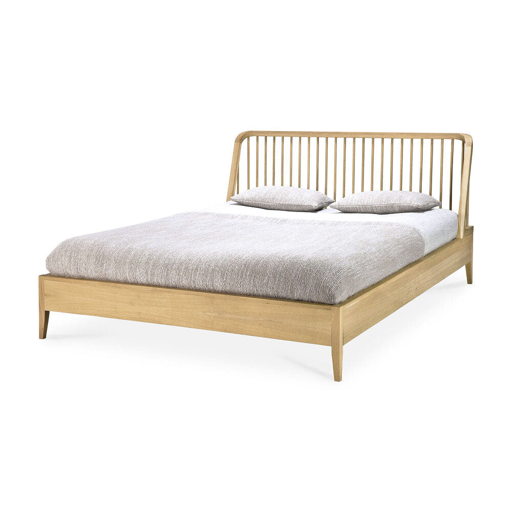 Spindle Bed Oak - Hausful