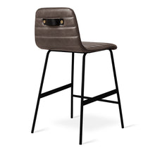 Load image into Gallery viewer, Lecture Counter Stool - Upholstered - Hausful