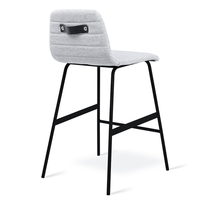 Lecture Counter Stool - Upholstered - Hausful