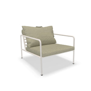 Avon Lounge Chair - White Frame - Hausful
