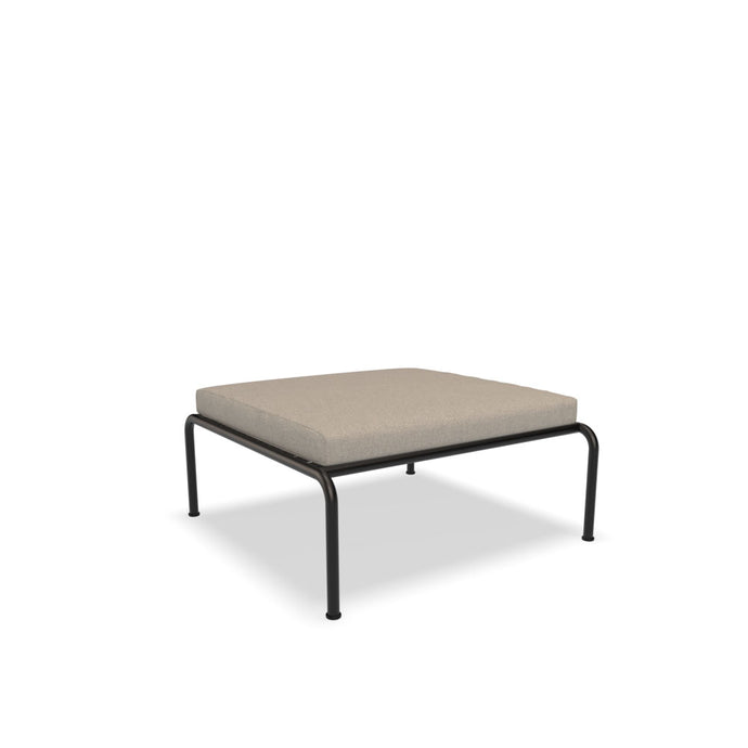 Avon Lounge Ottoman - Black Frame - Hausful