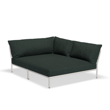 Level Cozy Corner Sofa - White Frame - Hausful