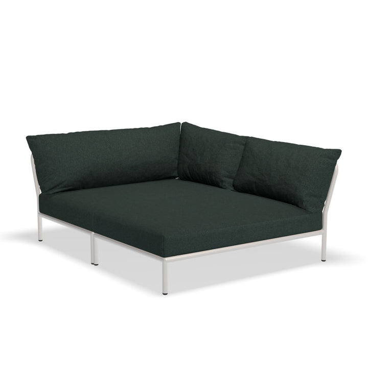 Level Cozy Corner Sofa - White Frame - Hausful