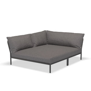 Level Cozy Corner Sofa - Grey Frame - Hausful