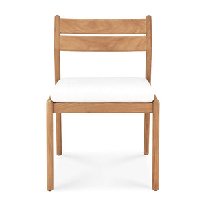 Jack Teak Outdoor Dining Chair No Armrest