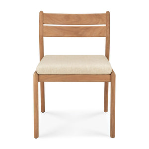 Jack Teak Outdoor Dining Chair No Armrest