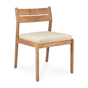 Jack Teak Outdoor Dining Chair No Armrest