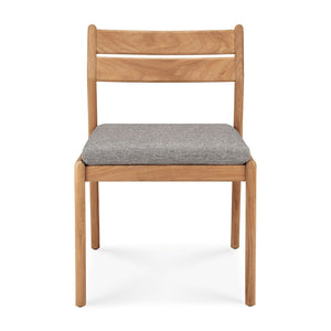 Jack Teak Outdoor Dining Chair No Armrest