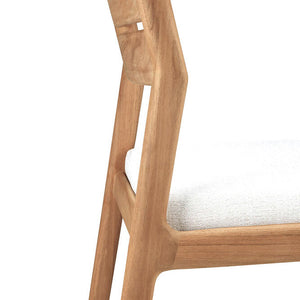 Jack Teak Outdoor Dining Chair No Armrest