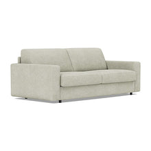 Load image into Gallery viewer, Carnell Sofa Bed with Standard Arms sofa three-quarter view - 280 Avella Sand