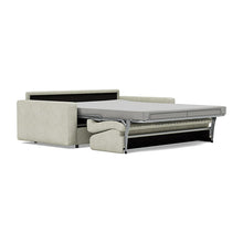 Load image into Gallery viewer, Carnell Sofa Bed with Standard Arms bed three-quarter view - 280 Avella Sand