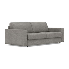 Load image into Gallery viewer, Carnell Sofa Bed with Standard Arms sofa three-quarter view - 282 Avella Warm Grey