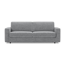 Load image into Gallery viewer, Carnell Sofa Bed with Standard Arms sofa front view - 351 Taura Slate Grey