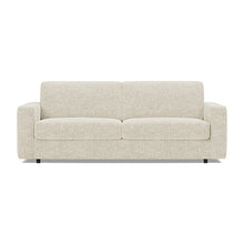 Load image into Gallery viewer, Carnell Sofa Bed with Standard Arms sofa front view - 357 Taura Off White