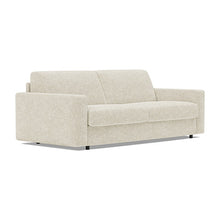 Load image into Gallery viewer, Carnell Sofa Bed with Standard Arms sofa three-quarter view - 357 Taura Off White