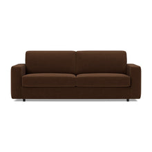 Load image into Gallery viewer, Carnell Sofa Bed with Standard Arms sofa front view - 359 Taura Cappuccino