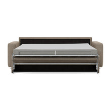 Load image into Gallery viewer, Carnell Sofa Bed with Standard Arms bed front view - 367 Halifax Wicker