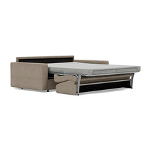 Load image into Gallery viewer, Carnell Sofa Bed with Standard Arms bed three-quarter view - 367 Halifax Wicker