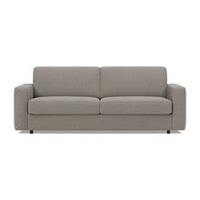 Load image into Gallery viewer, Carnell Sofa Bed with Standard Arms sofa front view - 521 Mixed Dance Grey
