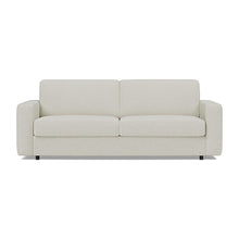 Load image into Gallery viewer, Carnell Sofa Bed with Standard Arms sofa front view - 527 Mixed Dance Natural