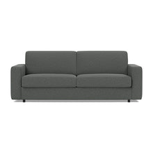 Load image into Gallery viewer, Carnell Sofa Bed with Standard Arms sofa front view - 529 Bouclé Charcoal